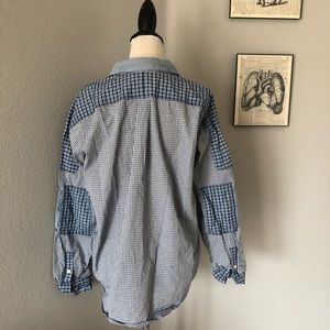 Marc By Marc Jacobs Tops - Marc by Marc Jacobs Patchwork Button Up Shirt Marc By Marc Jacobs Tops - Marc by Marc Jacobs Patchwork Button Up Shirt